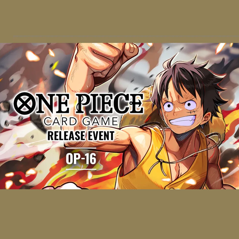 One Piece OP-16 Release Sealed Tournament Ticket - 06/06/26