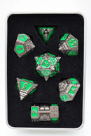 Dice 51: Radioactive Rocket - Metal RPG Dice Set