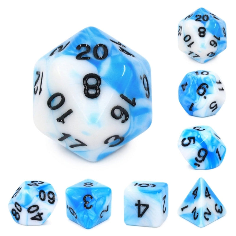 Cumulus Cloud RPG Dice Set