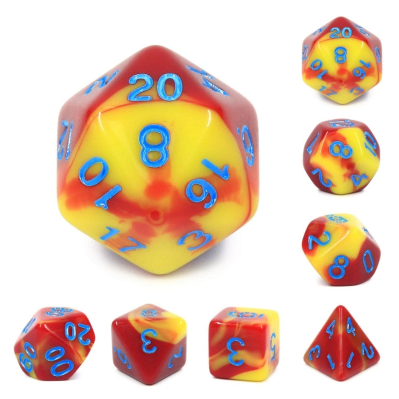 Ketchup & Mustard RPG Dice Set