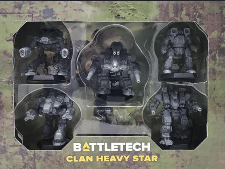 BattleTech: Miniature Force Pack - Clan Heavy Star