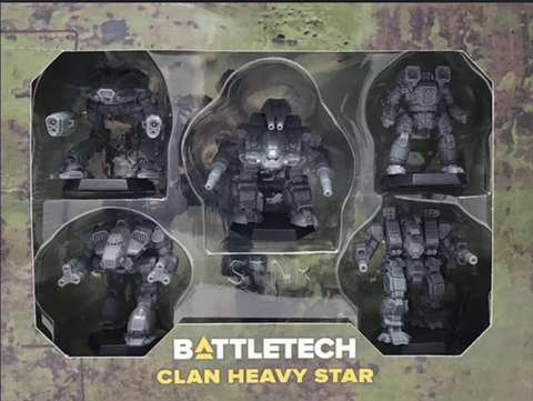 BattleTech: Miniature Force Pack - Clan Heavy Star