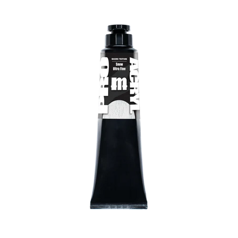 Pro Acryl Basing Texture Tubes - Snow - ULTRA FINE 120ml