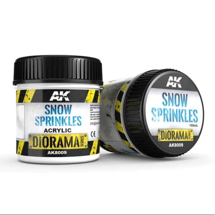 AK Interactive Snow Sprinkles - 100ml (Acrylic)