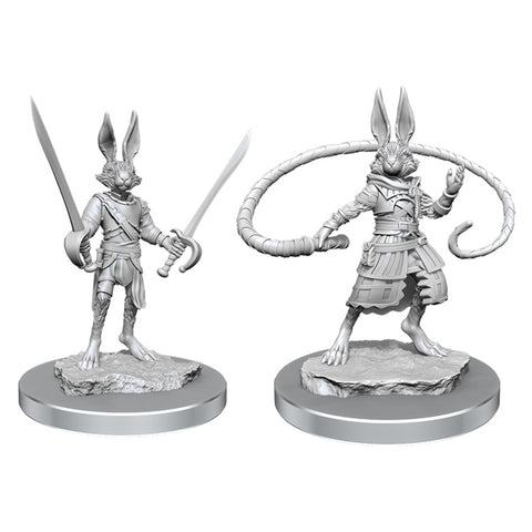 D&D Nolzur's Marvelous Miniatures: Unpainted Minis - Harengon Rogues