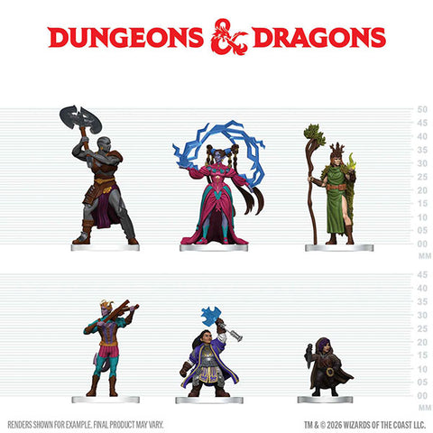 D&D Icons of the Realms: Player's Handbook - Spells & Steel Starter Set