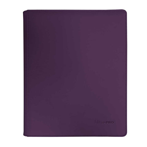 Binder: PRO 9-Pocket Zippered Vivid- Midnight Plum