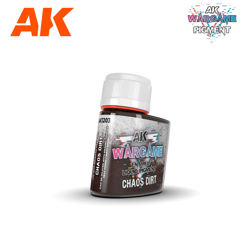 AK Interactive Wargame Enamel Liquid Pigments Chaos Dirt 35ml