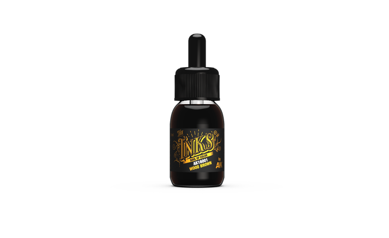 AK Interactive The INKS Wood Brown 30 ml