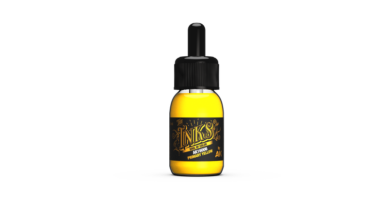 AK Interactive The INKS Primary Yellow 30 ml