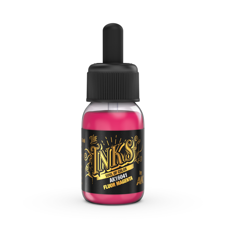 AK Interactive The INKS Fluor Magenta 30ml