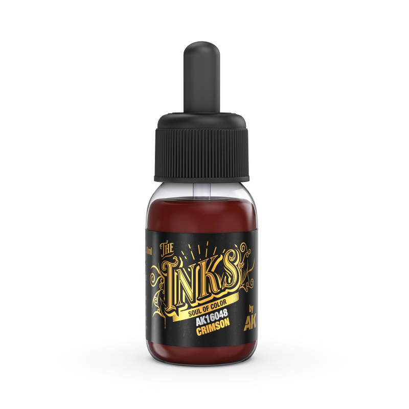 AK Interactive The INKS Crimson 30ml