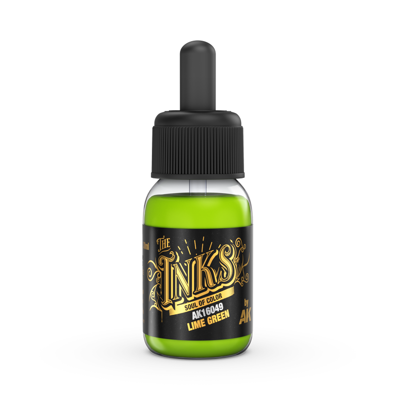 AK Interactive The INKS Lime Green 30ml