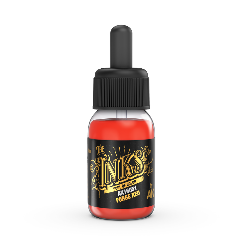 AK Interactive The INKS Forge Red 30ml