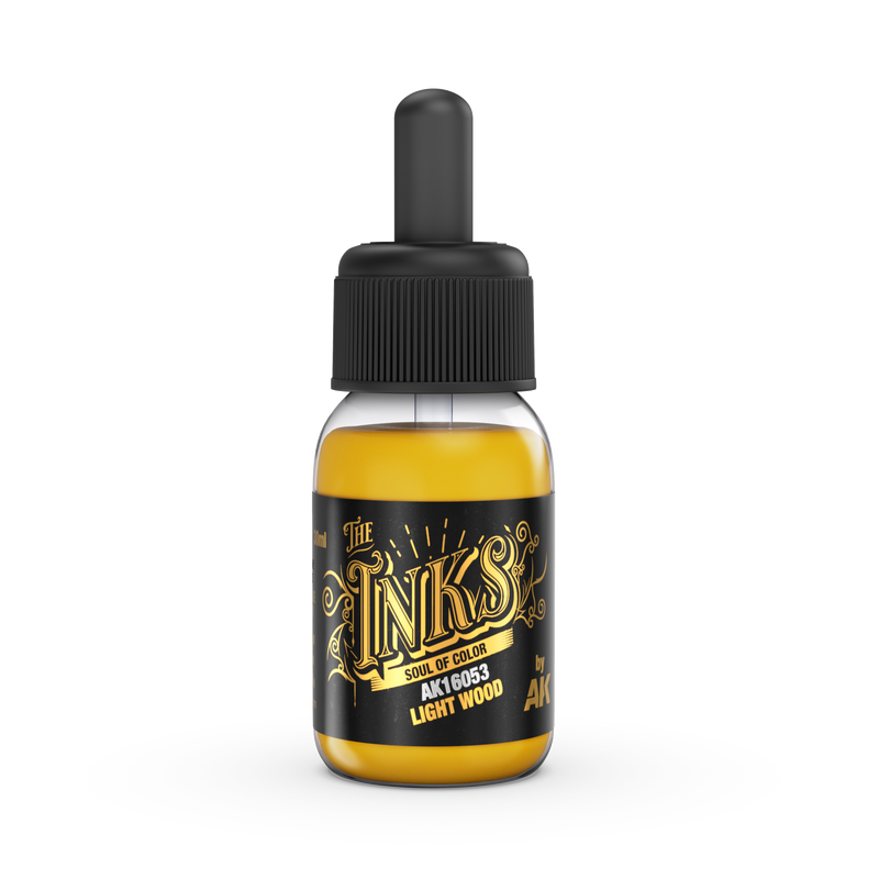 AK Interactive The INKS Light Wood 30ml