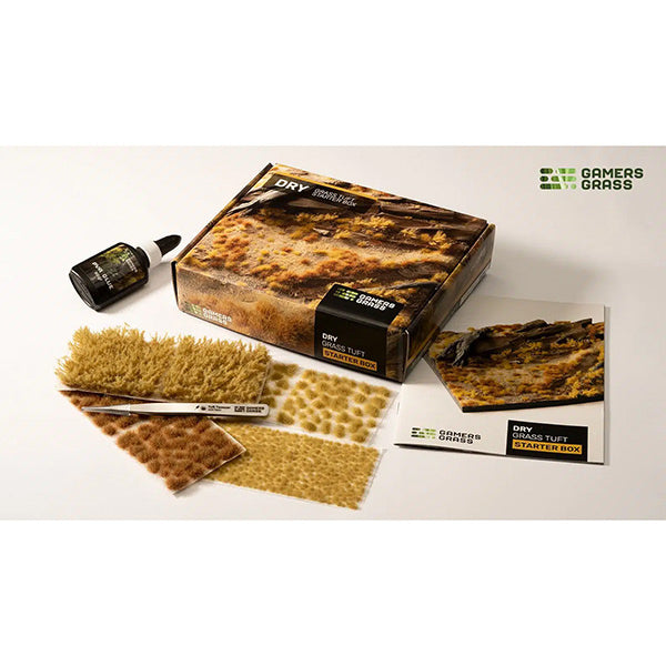 Gamers Grass: Tufts Starter Box- Dry Grass