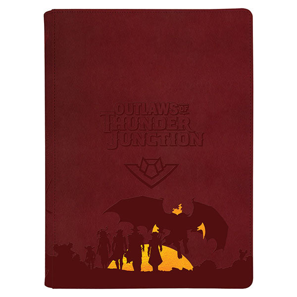 Binder: PRO 9-Pocket Zippered MTG- Outlaws of Thunder Junction- Key Art