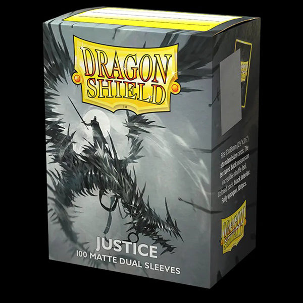 Dragon Shield Sleeves: Standard DUAL- Matte Justice (100 ct.)