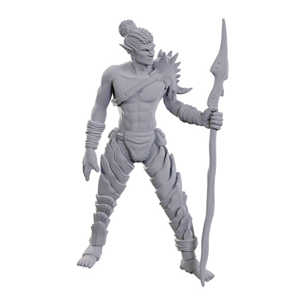 D&D Nolzur's Marvelous Miniatures: Unpainted Minis- Sea Elf Leader