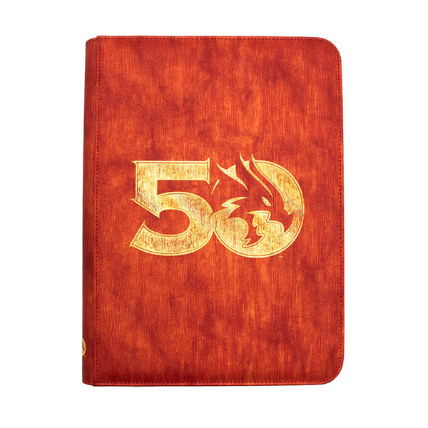 D&D Leatherette Book Folio- 50th Anniversary