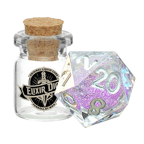 D20 Liquid Core Elixir Dice: Sorcerous Swirl