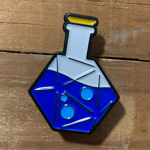 Enamel Pin: PolyDice Potion - Shape Water
