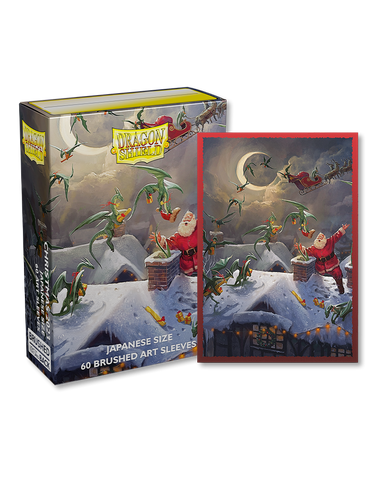 Dragon Shield: Christmas 2023 - Brushed Art Sleeves - Japanese Size