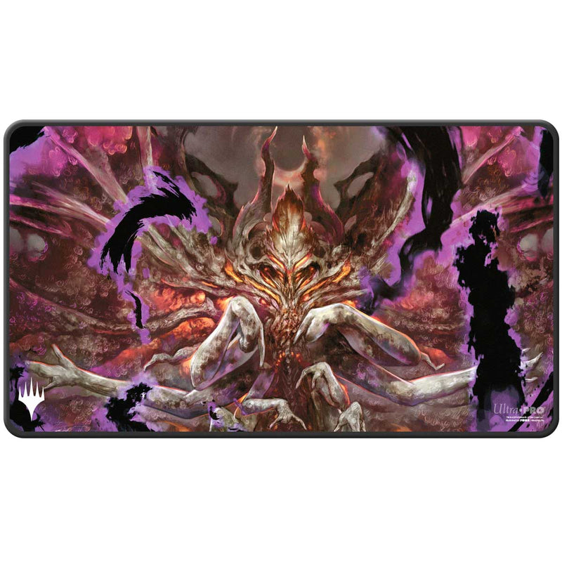 Playmat: MTG- Duskmourn- Black Stitched Special Guest - Damnation