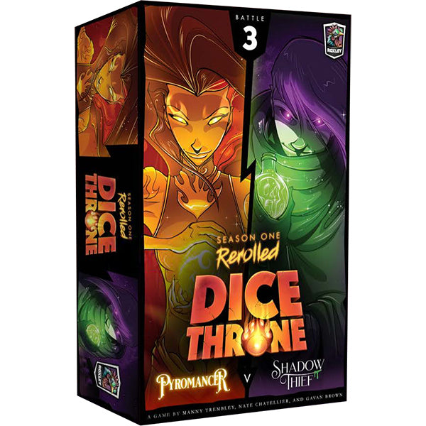 Dice Throne: Season One Box 3 – Pyromancer vs Shadow Thief