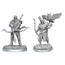 D&D Nolzur's Marvelous Miniatures: Unpainted Minis - Orc Ranger Male