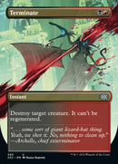 Terminate (Borderless Alternate Art) [Double Masters 2022]