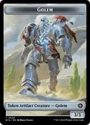 Golem Token [Outlaws of Thunder Junction: The Big Score Tokens]