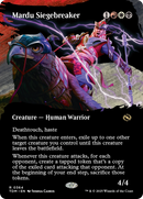 Mardu Siegebreaker (Borderless) [Tarkir: Dragonstorm]