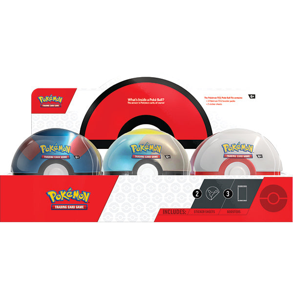 Pokemon TCG: Poke Ball Tin Display (Q4 2024)