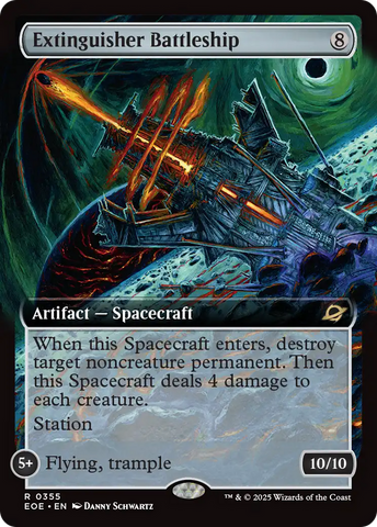 Extinguisher Battleship (Extended Art) [Edge of Eternities]