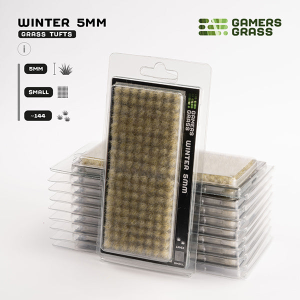 Gamers Grass Tufts: Tufts- Winter 5mm- Small