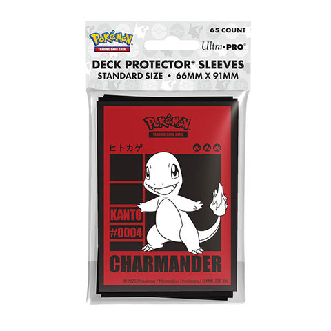 Pokemon Deck Protector Sleeves - Charmander (65ct.)