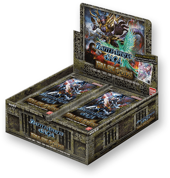 Battle Spirits Saga Card Game: Set 02- False Gods Booster Box