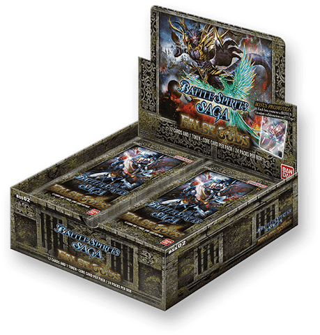 Battle Spirits Saga Card Game: Set 02- False Gods Booster Box