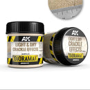 AK Interactive Light & Dry Crackle Effects - 100ml (Acrylic)