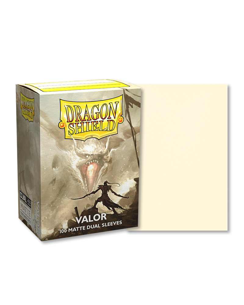 Dragon Shield Sleeves: Matte Dual - Valor (100)