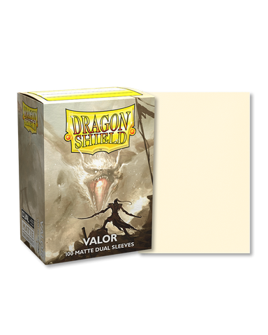 Dragon Shield Sleeves: Matte Dual - Valor (100)