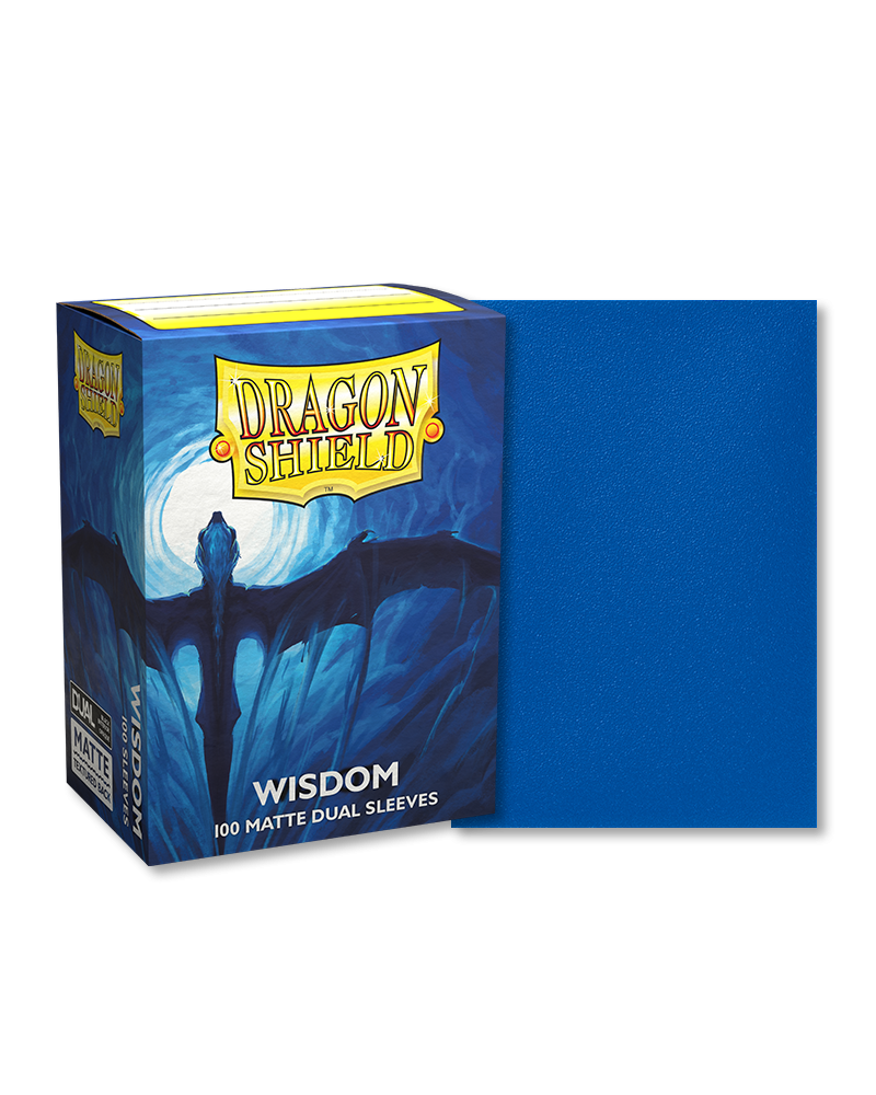 Dragon Shield Sleeves: Matte Dual - Wisdom (100)