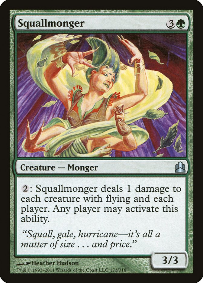 Squallmonger [Commander 2011], MTG Single - Gamers Grove