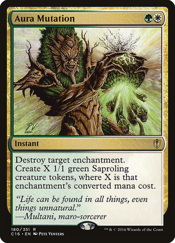 Aura Mutation [Commander 2016], MTG Single - Gamers Grove