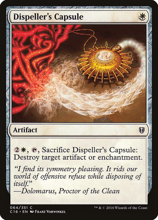 Dispeller's Capsule [Commander 2016], MTG Single - Gamers Grove