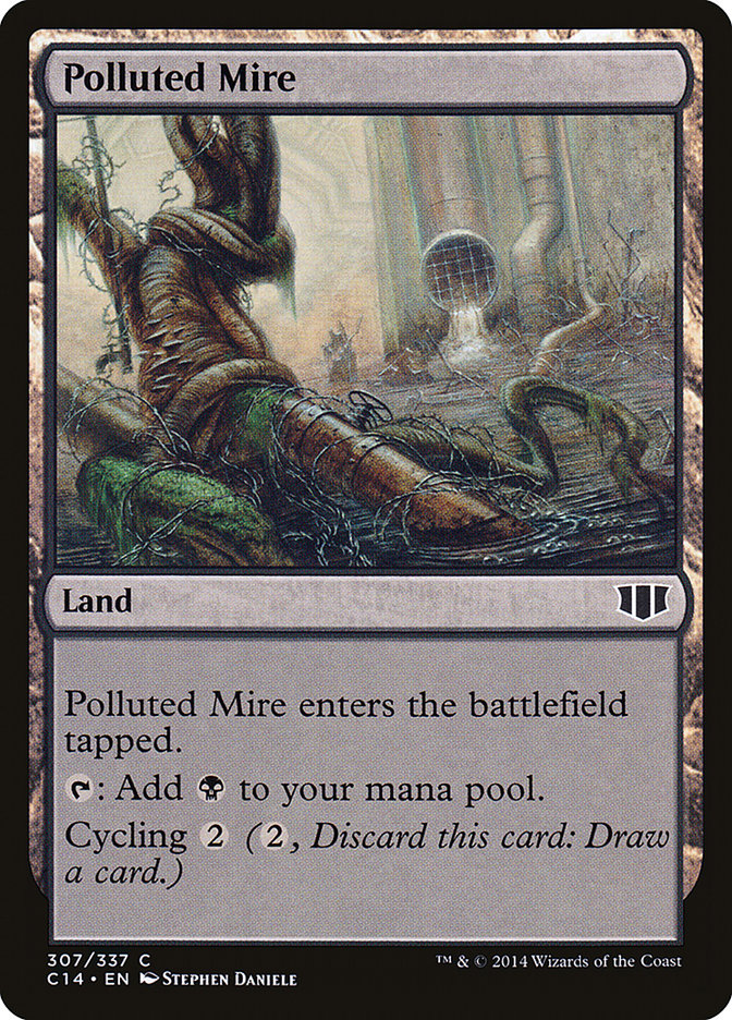 Polluted Mire [Commander 2014], MTG Single - Gamers Grove