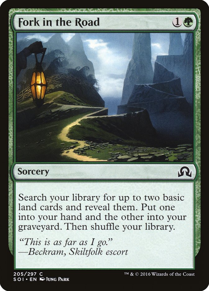 Fork in the Road [Shadows over Innistrad], MTG Single - Gamers Grove