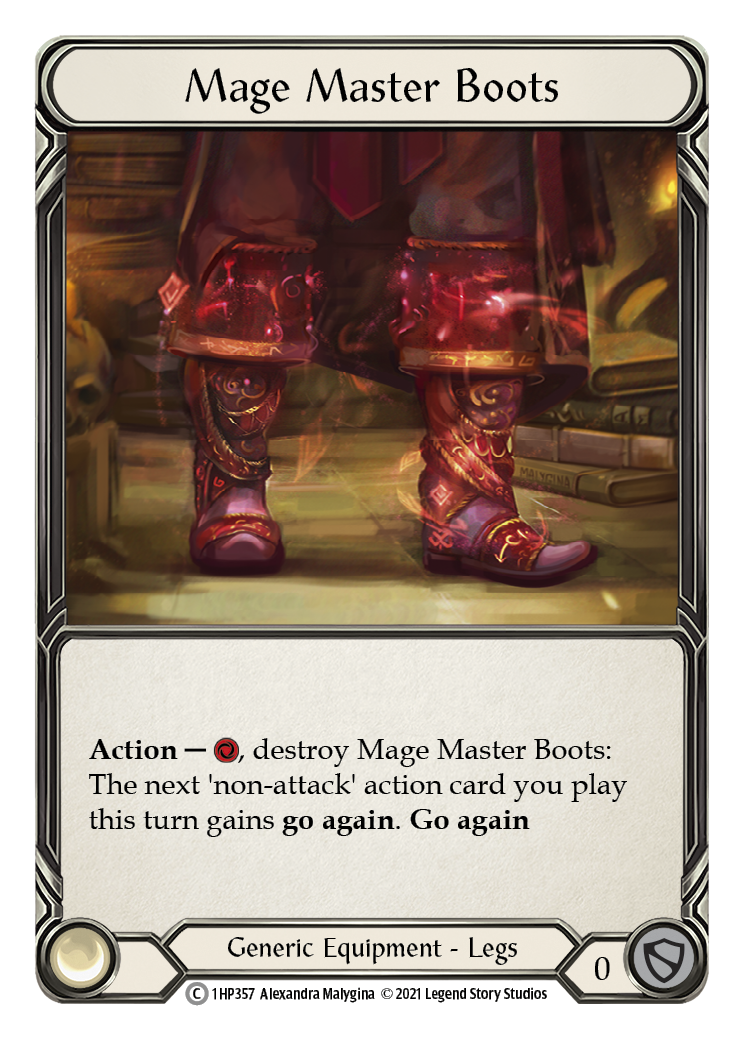 Mage Master Boots [1HP357]