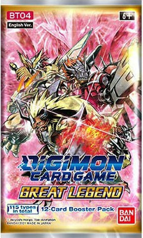 Digimon Great Legend Booster Pack
